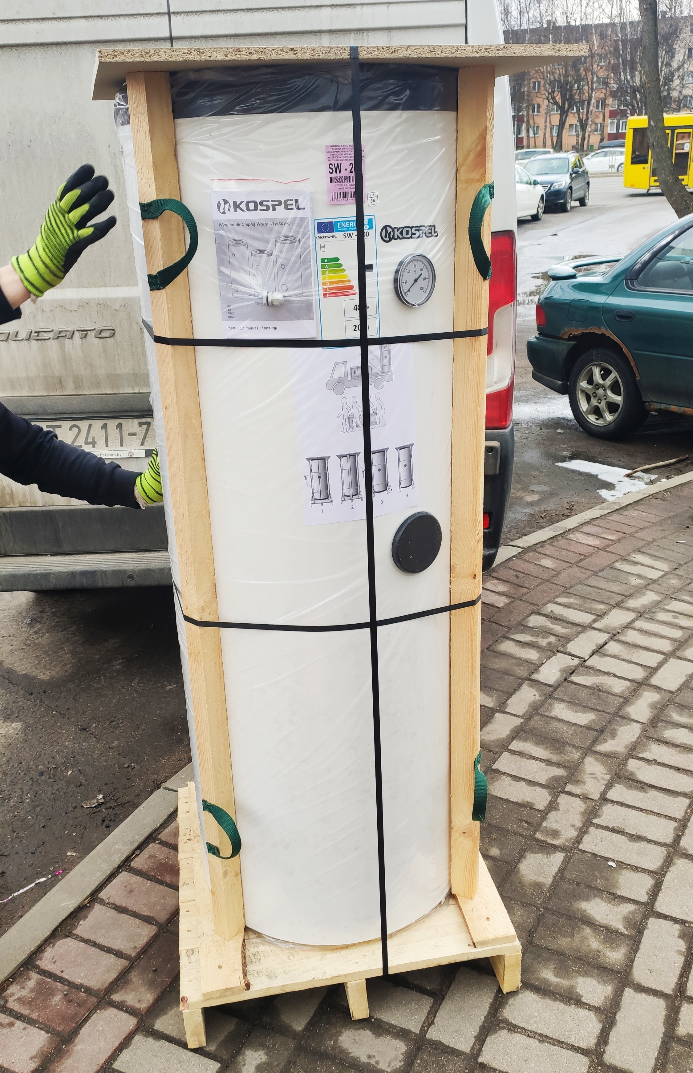 Бойлер косвенного нагрева Kospel Termo Max SW 301 фото2