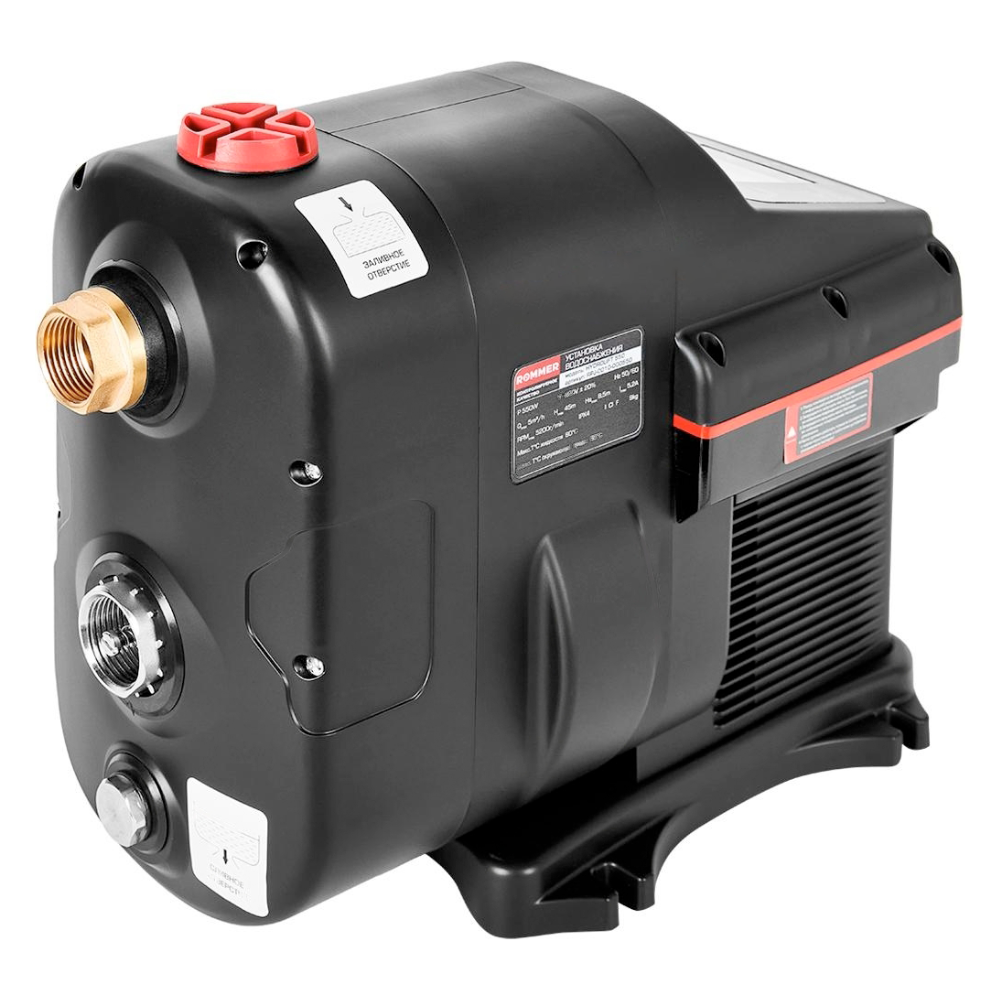 Насосная станция ROMMER HYDROLIFT (RPJ-0010-000550) 550 Вт, 45 м, 5000 л/ч. фото4