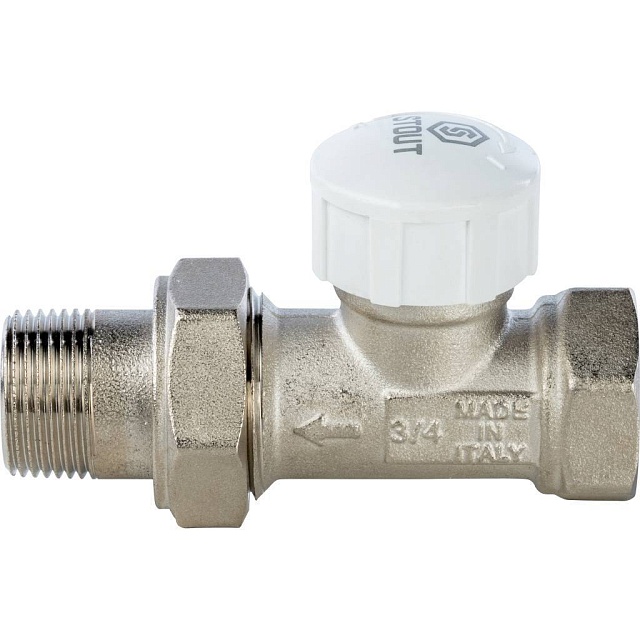 Клапан STOUT термостатический, прямой 3/4" SVT-0003-000020 фото2
