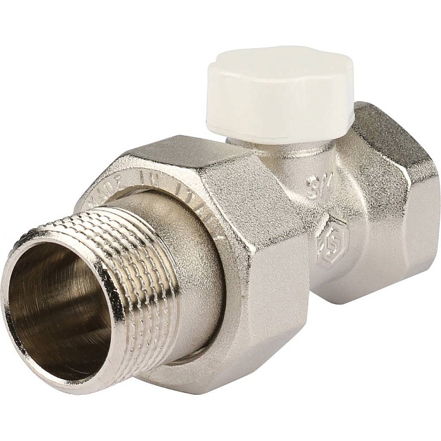 Клапан запорно-балансировочный STOUT SVL прямой 3/4 SVL-1176-000020 фото1