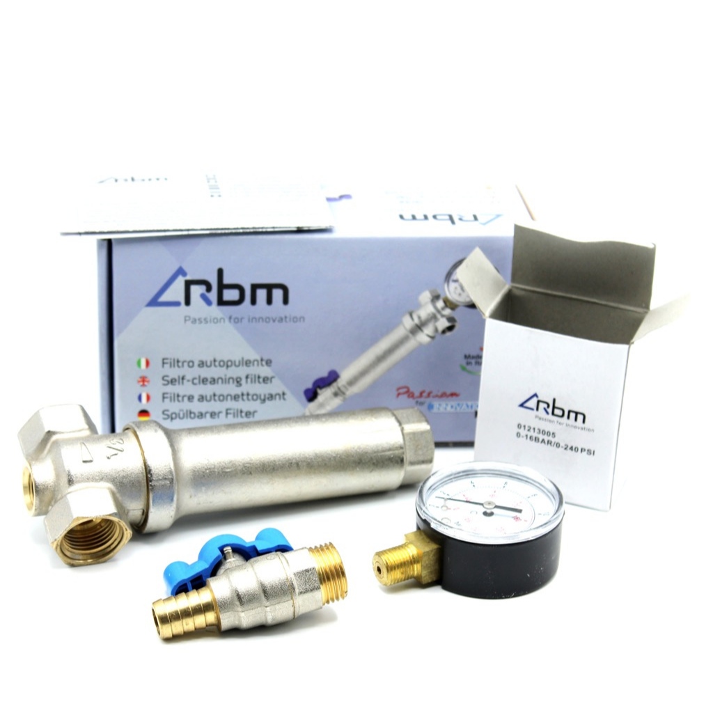 Фильтр самопромывной 1" RBM Self-cleaning арт. 126.06.10 фото3