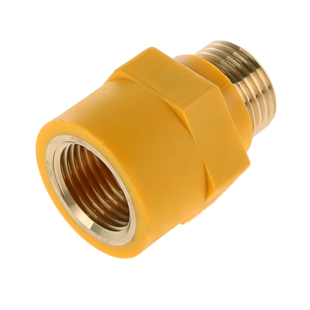 Диэлектрическая муфта для газа вн-нар VIEIR 1/2″Fx1/2″M (PV21) фото1