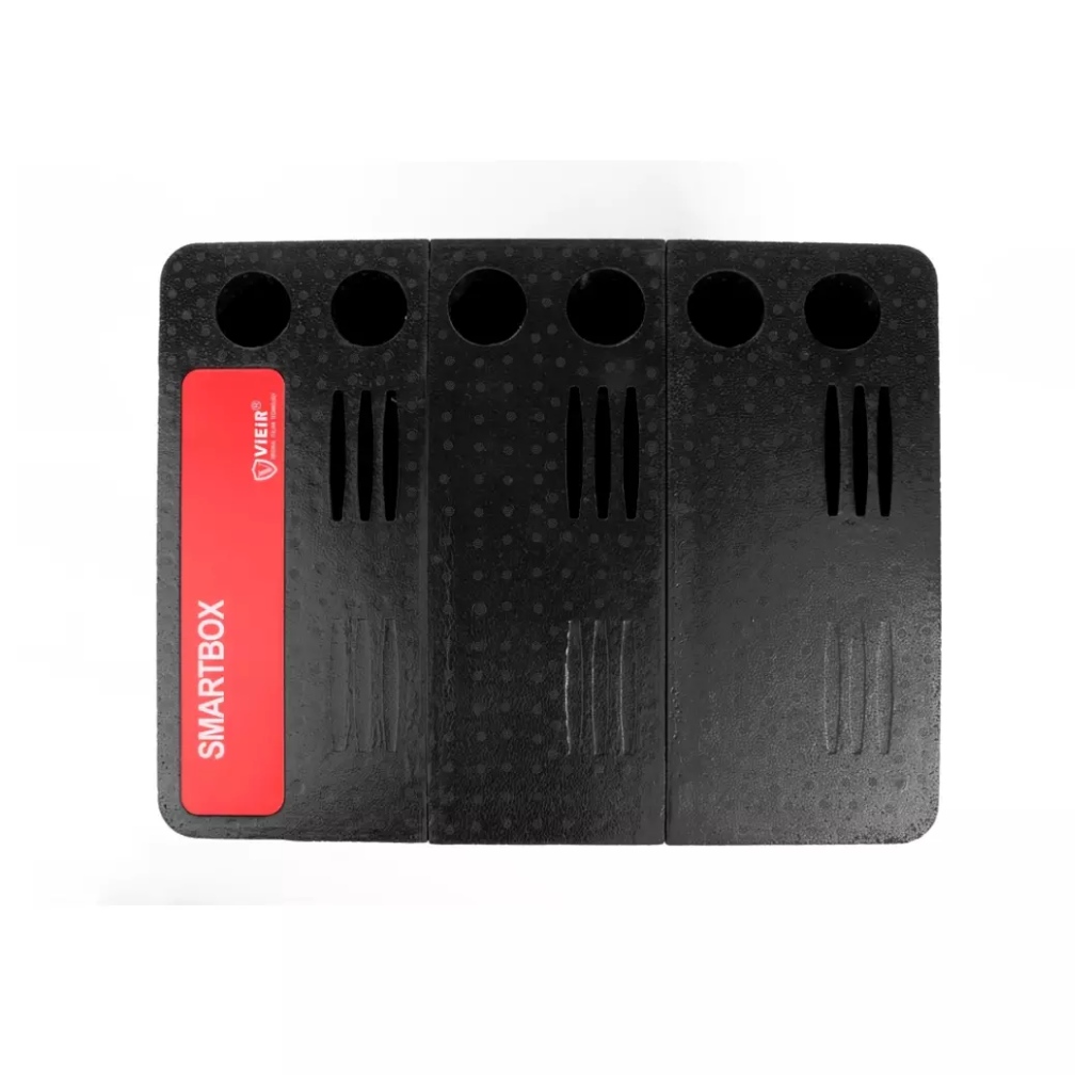 Распределительный коллектор в блочной теплоизоляции SMARTBOX для 3 насосных групп, 1"HP VIEIR (VR219-3) фото1