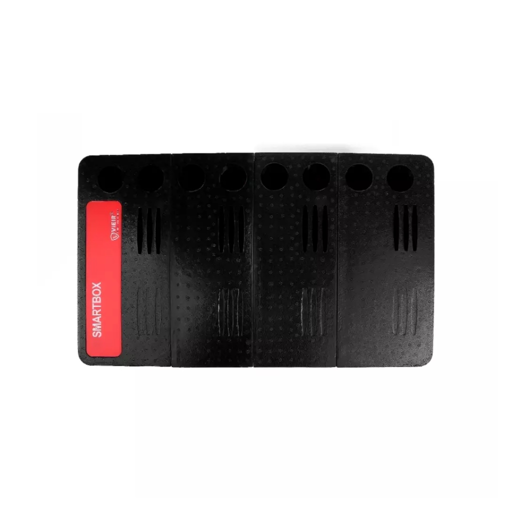 Распределительный коллектор в блочной теплоизоляции SMARTBOX для 4 насосных групп, 1"HP VIEIR (VR219-4) фото1