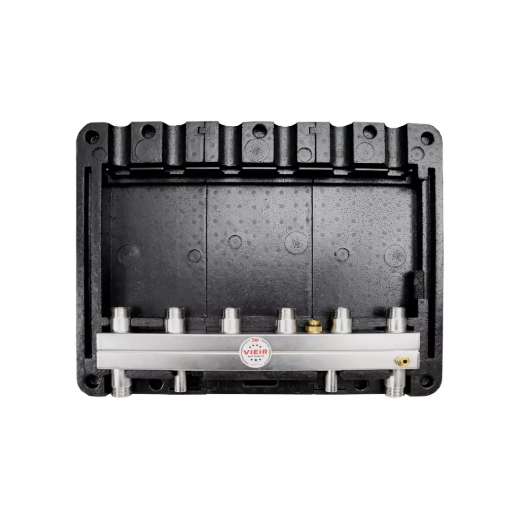 Распределительный коллектор в блочной теплоизоляции SMARTBOX для 4 насосных групп, 1"HP VIEIR (VR219-4) фото2