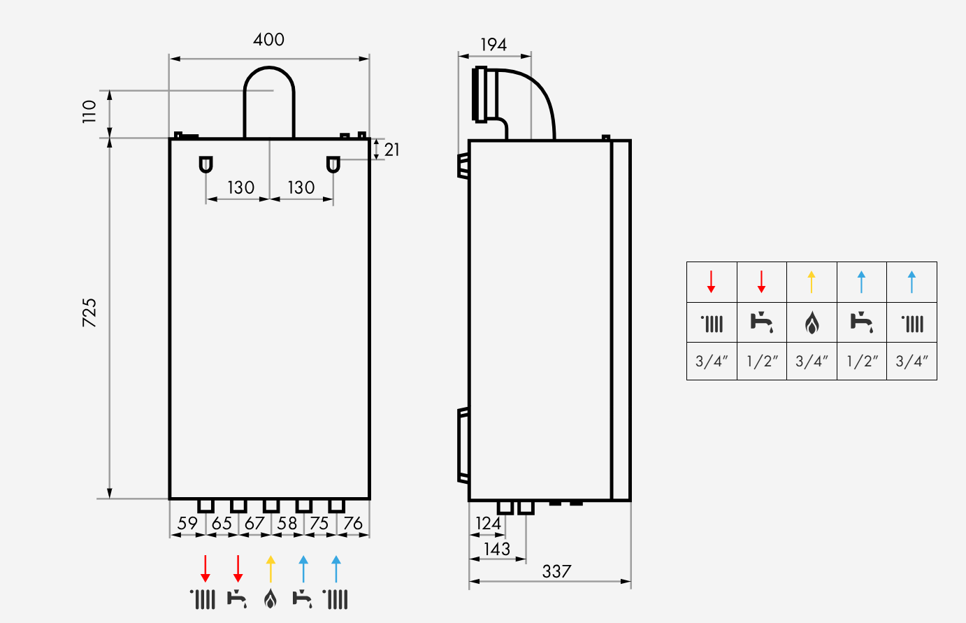 Газовый котел Haier TechLine S 2.28TW (Wi-Fi, OpenTherm) (GE0QP2E00RU) фото10