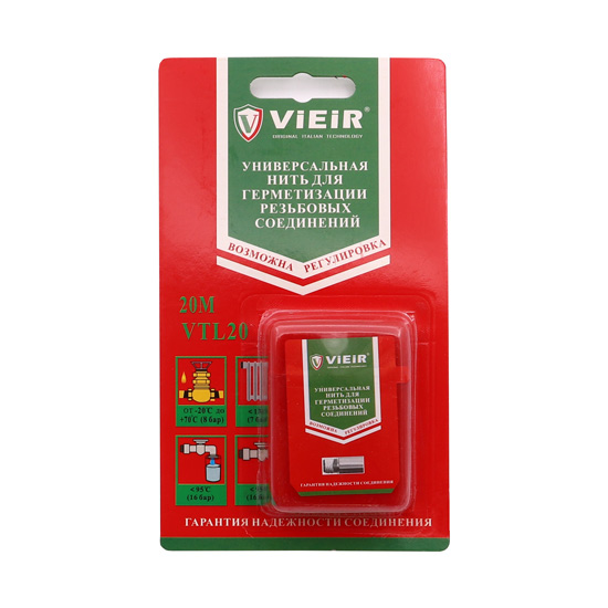 Универсальная нить для герметизации резьбовых соединений VIEIR (VTL20) фото1