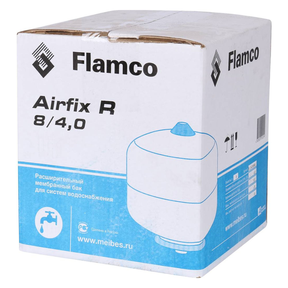 Расширительный бак Flamco Airfix R 8 (G 3/4″M), 10/4,0 бар фото6