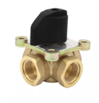 Трёхходовой поворотный смесительный клапан VIEIR 1 1/4" (VR195/3-4)