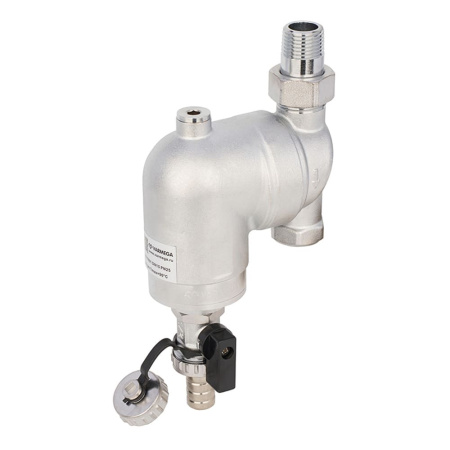 Фильтр самопромывной поворотный 100 мкм 1/2" НР-ВР с разъемным соединением Varmega (VM21801) фото1