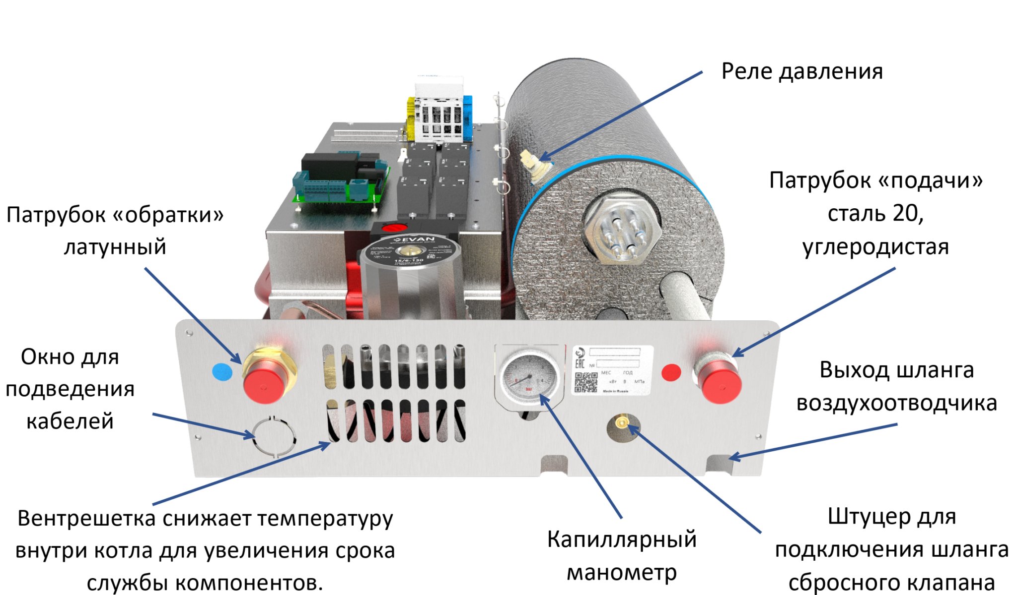 Электрический котел EVAN EXPERT 2026 - 28 фото8