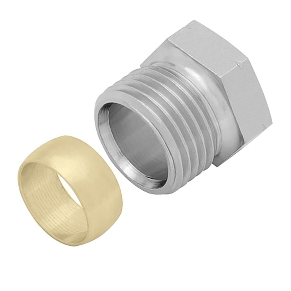 Обжим на медную трубку 1/2 НР (диаметр 15 мм), KAN-therm арт. 1709043011 фото1