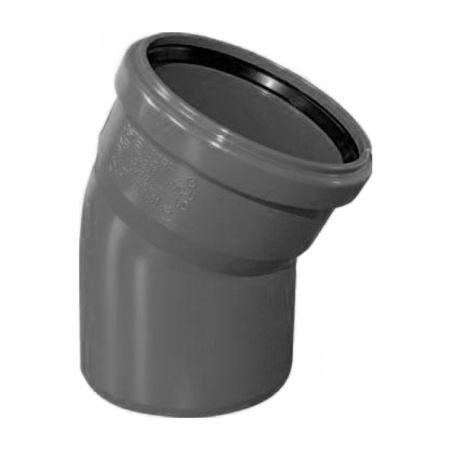 Колено для внутренней канализации Armakan 40 мм х 45° (Польша) фото1