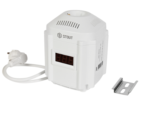 Стабилизатор сетевого напряжения STOUT ST 250 (SST-0001-000250) фото4