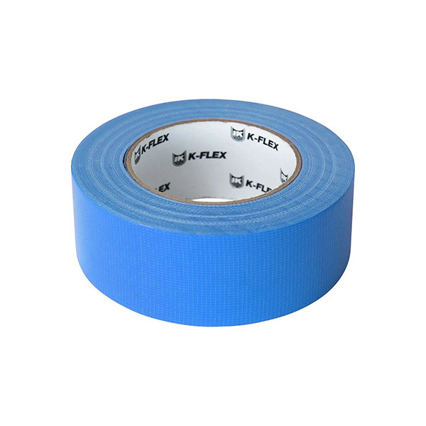Лента армированная самоклеящаяся K-FLEX 048-050 DUCT 1604H синяя фото1
