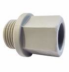 Пробка ПП короткая 1/2" НР Aquapipe
