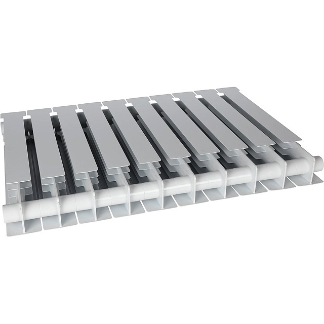 Алюминиевый радиатор STOUT ALPHA 500 - 4 секции фото5