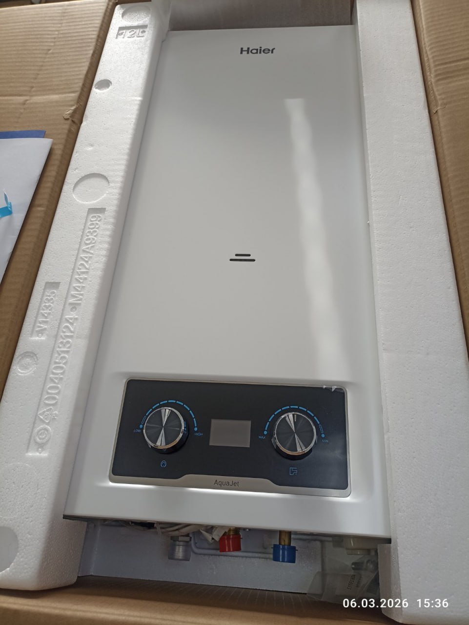 Газовый проточный водонагреватель Haier AquaJet 12 AM фото5