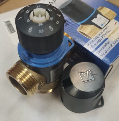 Термостатический смесительный клапан ATM 881, DN25, НРП1 1/4", 20÷43°C, Kvs 4,2 м³/ч фото2
