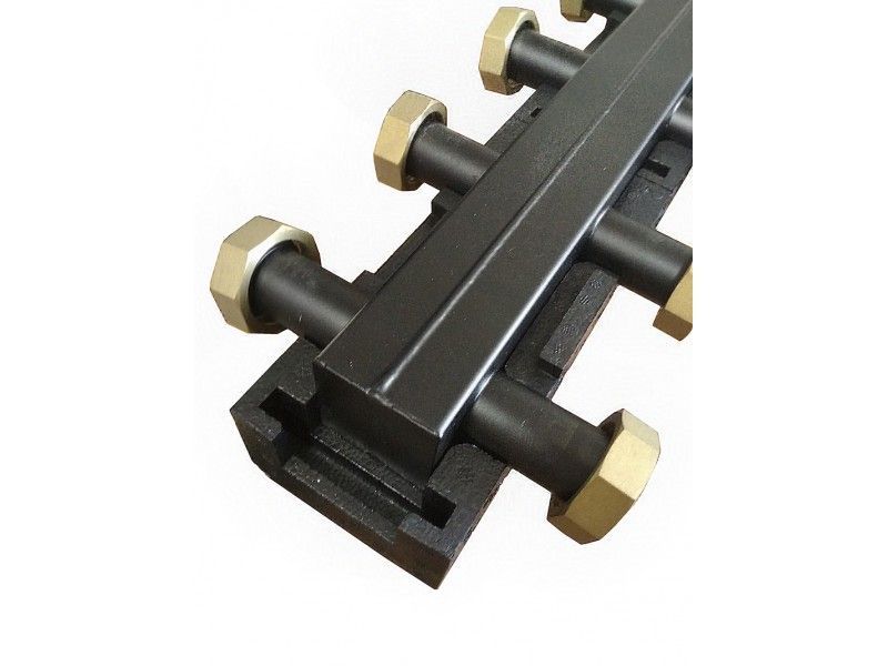 Стальной распределительный коллектор 2(3) отоп. контура DN25 TECline, арт.T8 фото1