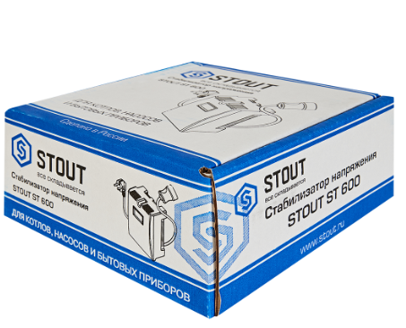 Стабилизатор напряжения STOUT ST 600 (SST-0001-000600) фото4