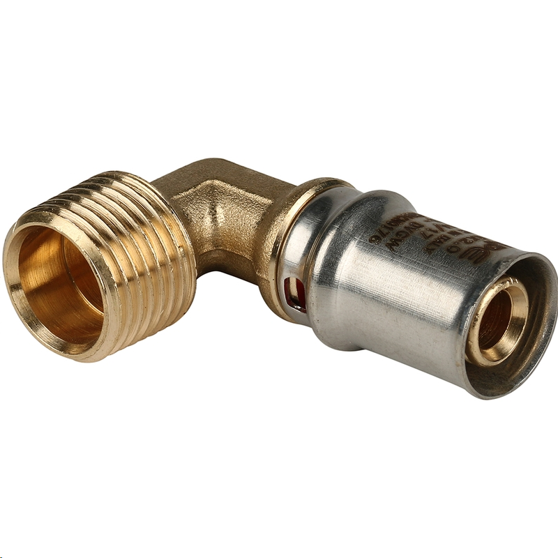 Колено APE нар. 1/2"х16 (2.0) пресс фото2