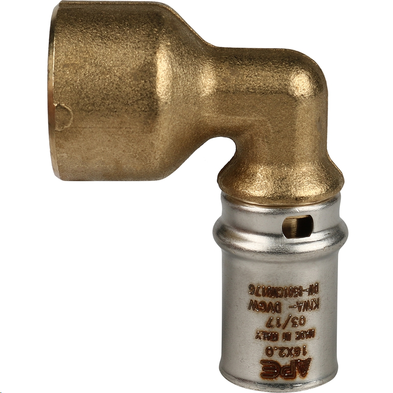 Колено APE вн. 1/2"х16 (2.0) пресс фото2