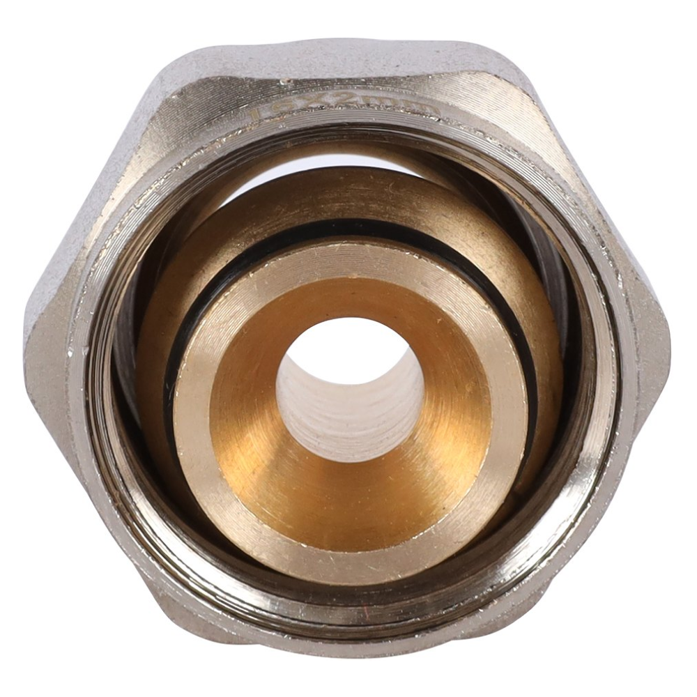 Фитинг компрессионный евроконус для труб PEX-AL-PEXb ROMMER 16х2,0х3/4 (RFC-1021-001620) фото2