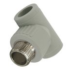 Тройник ПП 32 х 3/4" х 32 НР Aquapipe