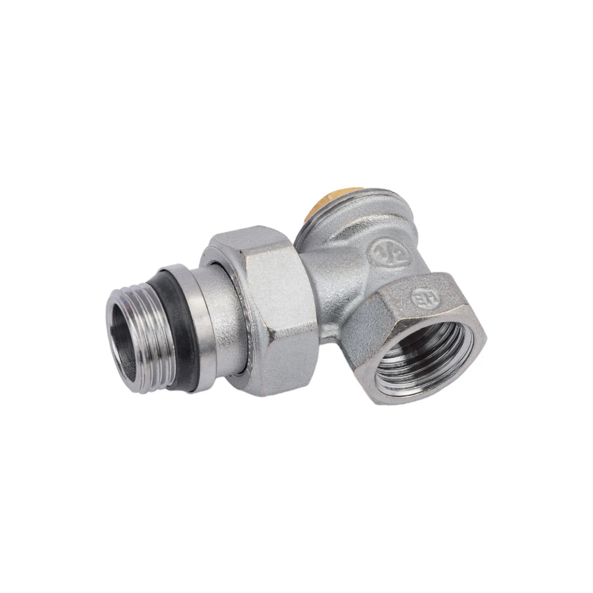 Термоcтатический комплект радиаторных кранов Giacomini 1/2 " R470FX023, осевой. фото3