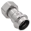 Соединитель с накидной гайкой из нержавеющей стали 22x1/2" VER-PRO VIEIR VPSC223 фото1