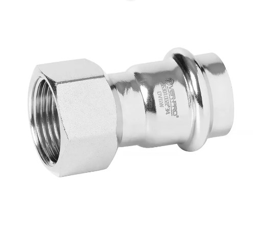 Муфта прямая 22×1/2″ с ВР из нержавеющей стали VIEIR VER-PRO VPSF223 (VP) фото1