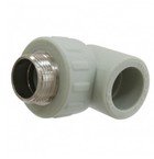 Угол ПП 20 х 3/4" НР Aquapipe