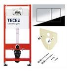 Инсталляция для унитаза TECE Base kit с кнопкой (хром-глянец) арт. 9.400.412