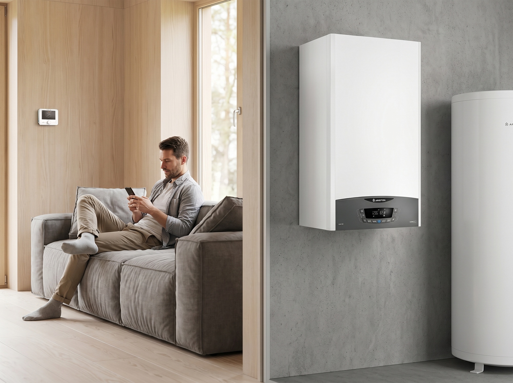 Газовый котел Ariston CLAS XC SYSTEM NET 24 FF фото6