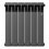 Биметаллический радиатор Royal Thermo Revolution Bimetall 500 2.0/Noir Sable, 6 секций фото2