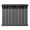 Биметаллический радиатор Royal Thermo Revolution Bimetall 500 2.0/Noir Sable, 10 секций фото2