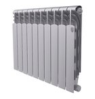 Биметаллический радиатор Royal Thermo Revolution Bimetall 500 2.0/Silver Satin, 10 секций