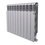 Биметаллический радиатор Royal Thermo Revolution Bimetall 500 2.0/Silver Satin, 10 секций фото1