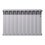Биметаллический радиатор Royal Thermo Revolution Bimetall 500 2.0/Silver Satin, 10 секций фото2
