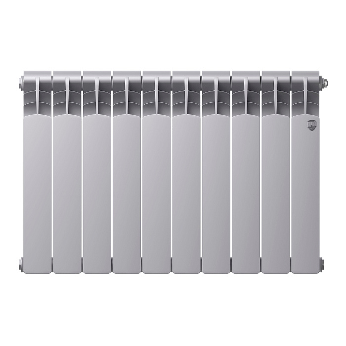 Биметаллический радиатор Royal Thermo Revolution Bimetall 500 2.0/Silver Satin, 10 секций фото2