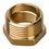 Футорка латунная НР 1 1/2" х 1" ВР General Fittings арт. 260044H141000H фото3
