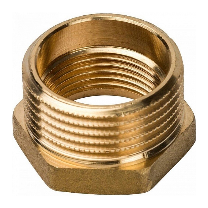 Переход шестиугольный нар.-вн. 1"1/2х1"1/4 General Fittings (футорка) (260044H141200H) фото3