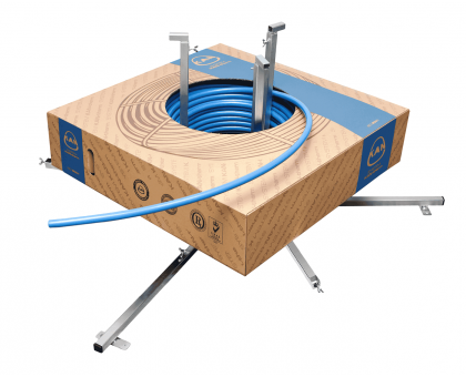 Труба для теплого пола PE-RТ Blue Floor 16 х 2.0 KAN-therm EVOH 5-ти слойная, бухта 200 м., Tmax 70° (Польша) фото4
