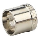 Гильза надвижная (монтажная) VARMEGA Slide-fit, 16 мм, аксиальная, латунь, VM503000016