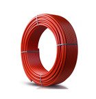Труба Varmega PE-RT/EVOH 16x2.0, бухта 200 м, красная, многослойная арт.VM30301