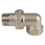 Американка латунная 1/2" х 90° (никель) с уплотнительным кольцом ITAP 162 арт. 162 фото1