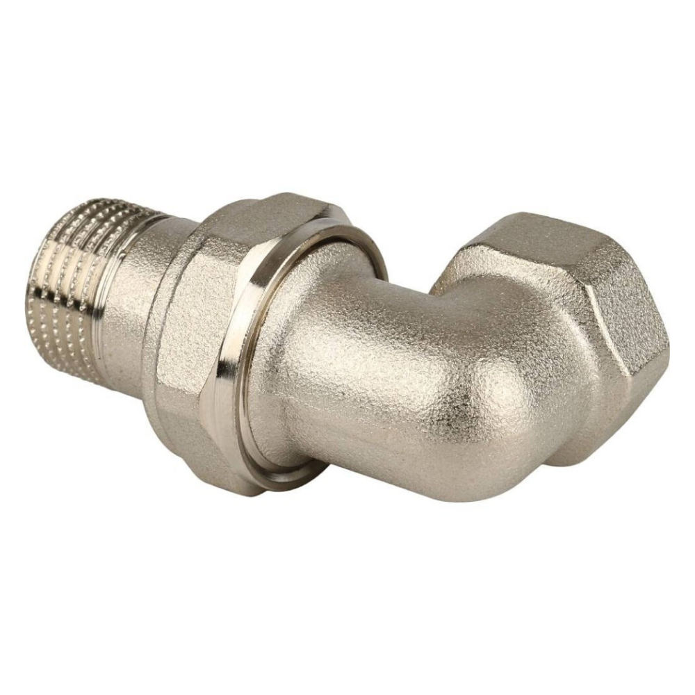 Американка латунная 1/2" х 90° (никель) с уплотнительным кольцом ITAP 162 арт. 162 фото3