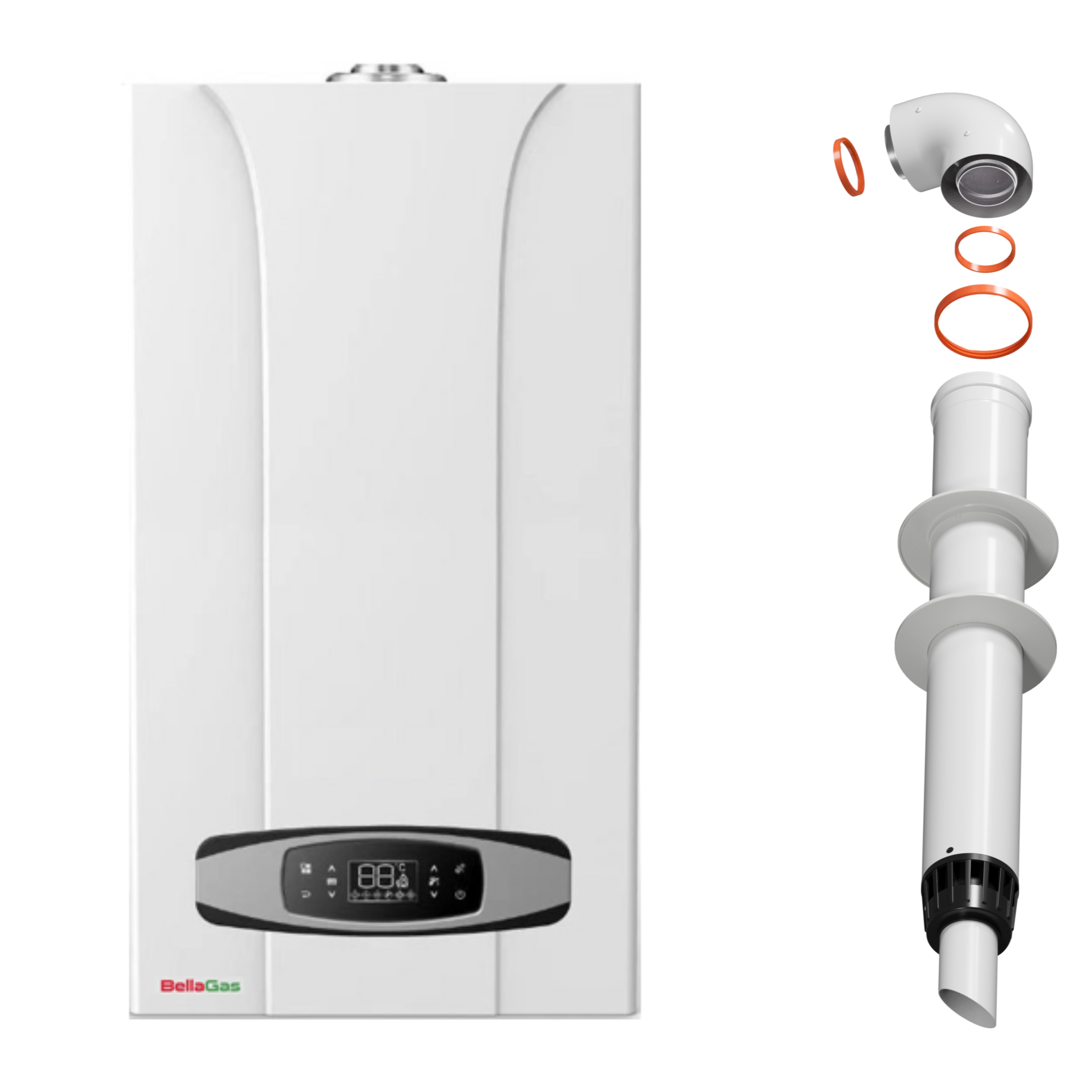 Газовый котел BellaGas Premium 28 Wi-Fi фото1