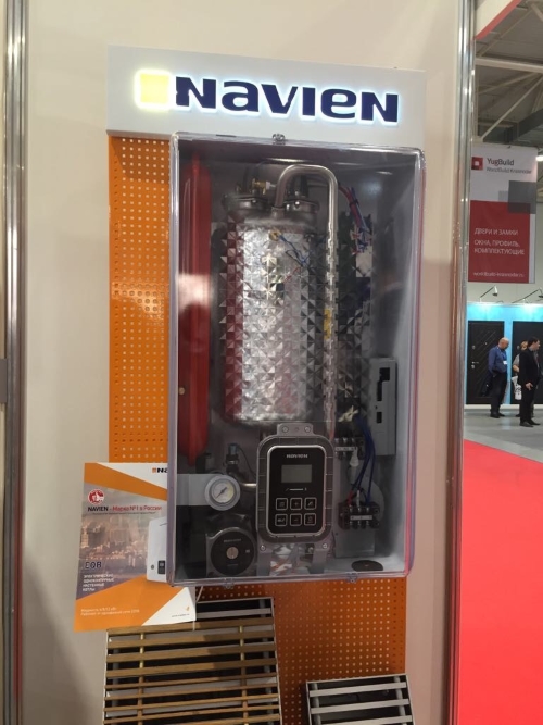 Электрический котел Navien EQB-06HW 6 кВт, 220/380 В фото2